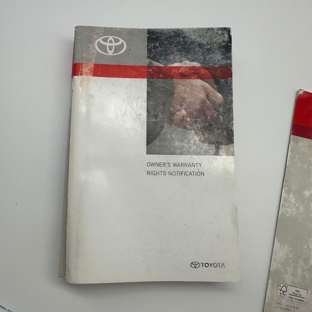 2013 Toyota Tundra Owners Manual OEM Set w/ Quick Reference - Picture 6 of 7